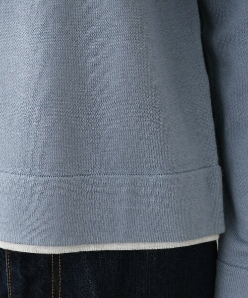 Dessin / デッサン ニット・セーター | 【ユニセックス/洗える】バイカラーニット | 詳細18