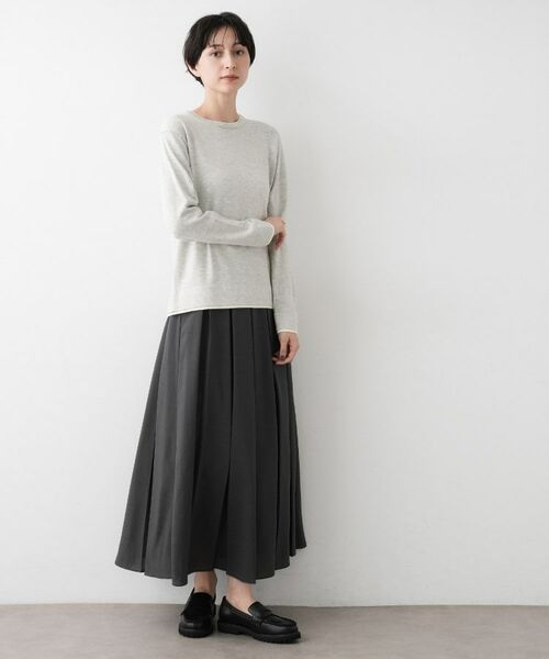 Dessin / デッサン ニット・セーター | 【ユニセックス/洗える】バイカラーニット | 詳細2