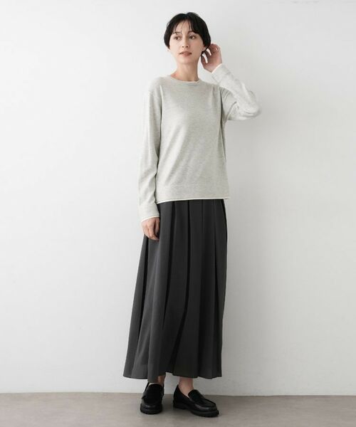 Dessin / デッサン ニット・セーター | 【ユニセックス/洗える】バイカラーニット | 詳細3