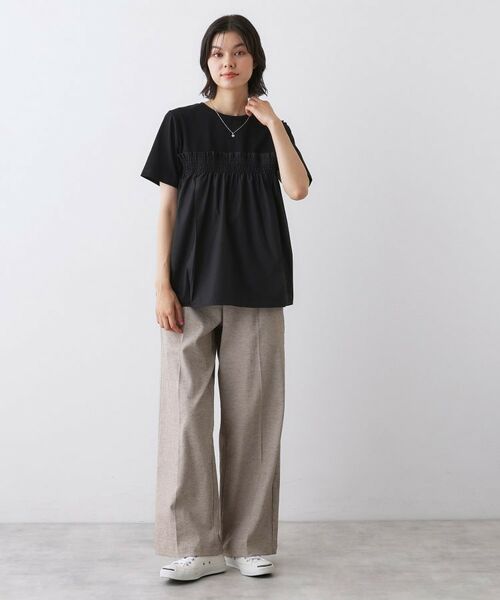 Dessin / デッサン カットソー | 【洗える】ビスチェ風ドッキングカットソー | 詳細11