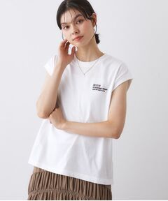 Dessin / デッサン カットソー | 【洗える】オーガニックコットンフレンチスリーブ