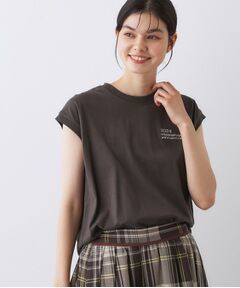 Dessin / デッサン カットソー | 【洗える】オーガニックコットンフレンチスリーブ