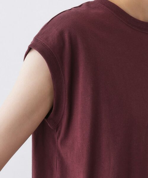 Dessin / デッサン カットソー | 【洗える】オーガニックコットンフレンチスリーブ | 詳細17