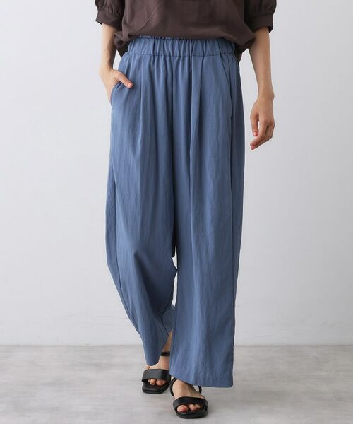 Dessin / デッサン パンツ | 【ウエストゴム/洗える】リラクシーナイロンパンツ | 詳細10