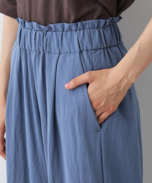 Dessin / デッサン パンツ | 【ウエストゴム/洗える】リラクシーナイロンパンツ | 詳細16