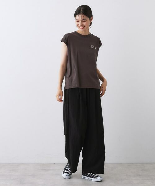 Dessin / デッサン パンツ | 【ウエストゴム/洗える】リラクシーナイロンパンツ | 詳細3
