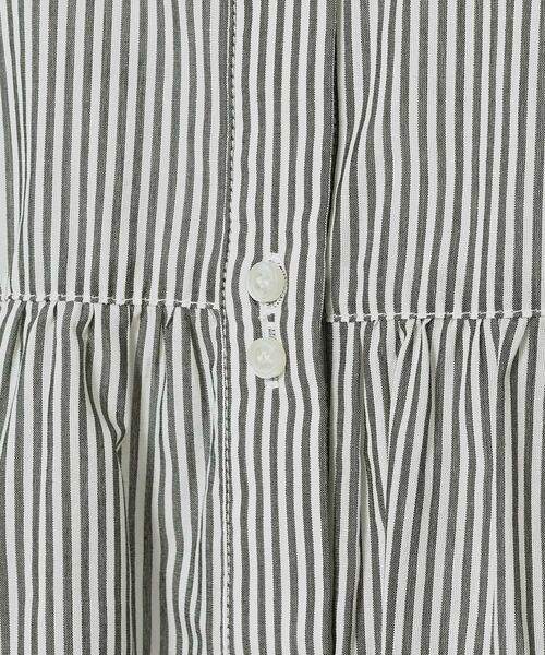 Dessin / デッサン シャツ・ブラウス | 【洗える/体型カバー】バンドカラーペプラムブラウス | 詳細12