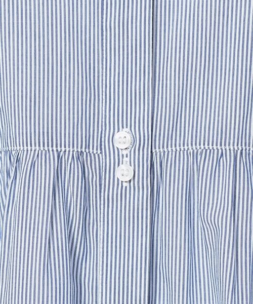 Dessin / デッサン シャツ・ブラウス | 【洗える/体型カバー】バンドカラーペプラムブラウス | 詳細16