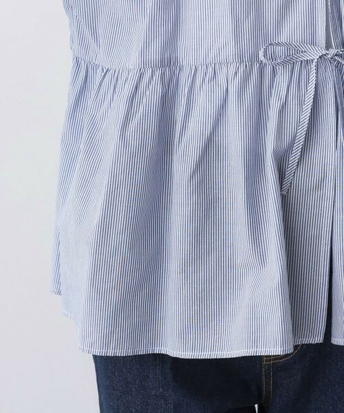 Dessin / デッサン シャツ・ブラウス | 【洗える】フロントリボン七分袖ブラウス | 詳細18