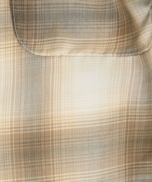 Dessin / デッサン シャツ・ブラウス | 【洗える】シアーオンブレーチェックシャツ | 詳細8