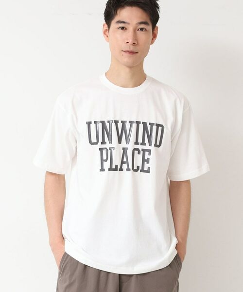 Dessin / デッサン Tシャツ | 【洗える】オーガニックコットン ロゴプリントTシャツ | 詳細1