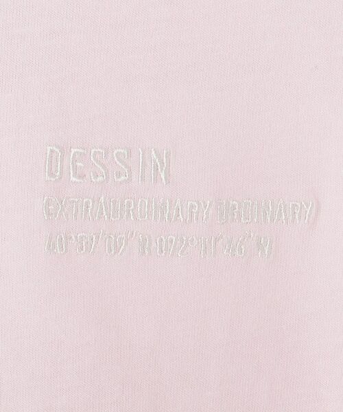 Dessin / デッサン カットソー | 【洗える】オーガニックコットンフレンチスリーブ | 詳細11