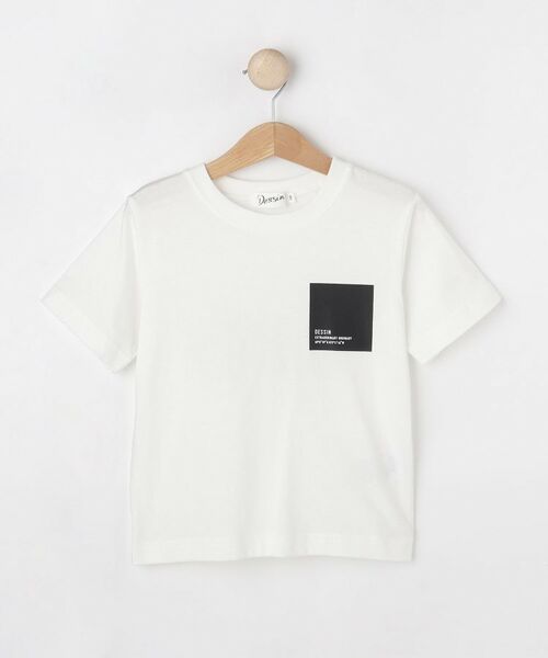 Dessin / デッサン カットソー | 【洗える】オーガニックコットン 半袖Tシャツ(ホワイト(002))