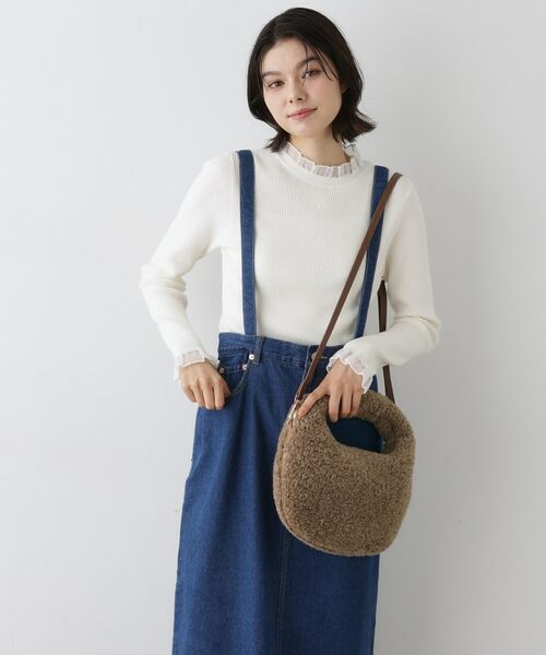 Dessin / デッサン ショルダーバッグ | 【2WAY・軽量】ボアBAG | 詳細2