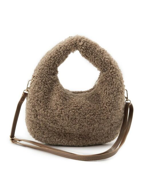 Dessin / デッサン ショルダーバッグ | 【2WAY・軽量】ボアBAG | 詳細9