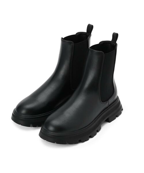 Dessin / デッサン ブーツ（ショート丈） | ボリュームソールサイドゴアブーツ | 詳細1