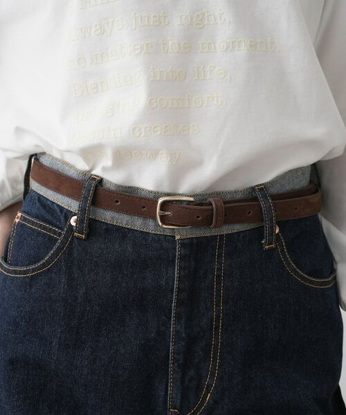 Dessin / デッサン ベルト・サスペンダー | ヌバックレザーベルト | 詳細5