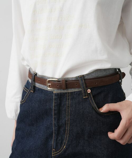 Dessin / デッサン ベルト・サスペンダー | ヌバックレザーベルト | 詳細6