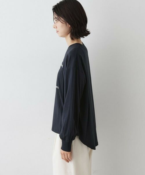 Dessin / デッサン カットソー | 【洗える】メッセージロゴロングスリーブTシャツ | 詳細14