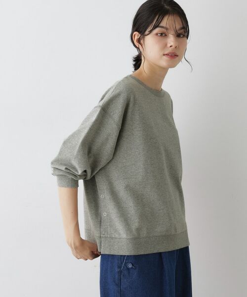 Dessin / デッサン カットソー | 【洗える】サイドスナップカットソー | 詳細10