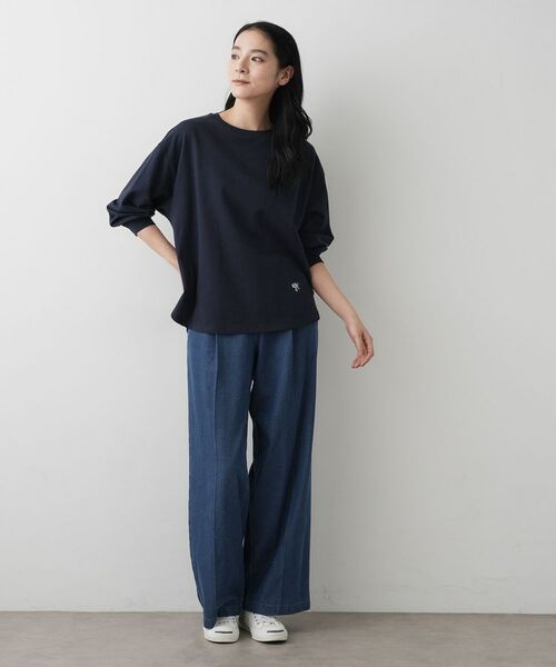 Dessin / デッサン カットソー | 【360度可愛い・洗える】バックヘンリーカットソー | 詳細11