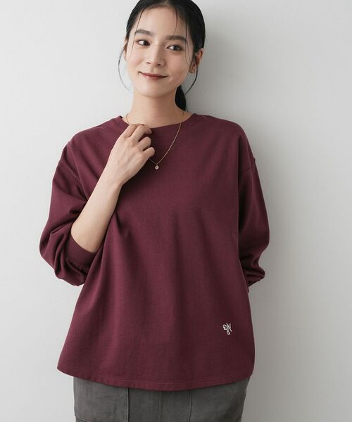 Dessin / デッサン カットソー | 【360度可愛い・洗える】バックヘンリーカットソー | 詳細17