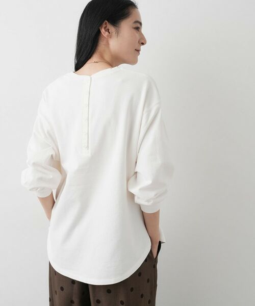 Dessin / デッサン カットソー | 【360度可愛い・洗える】バックヘンリーカットソー | 詳細2