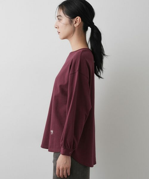 Dessin / デッサン カットソー | 【360度可愛い・洗える】バックヘンリーカットソー | 詳細22