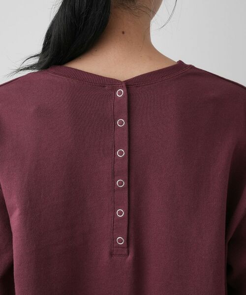 Dessin / デッサン カットソー | 【360度可愛い・洗える】バックヘンリーカットソー | 詳細25