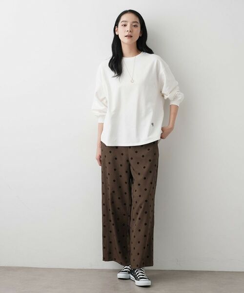 Dessin / デッサン カットソー | 【360度可愛い・洗える】バックヘンリーカットソー | 詳細3