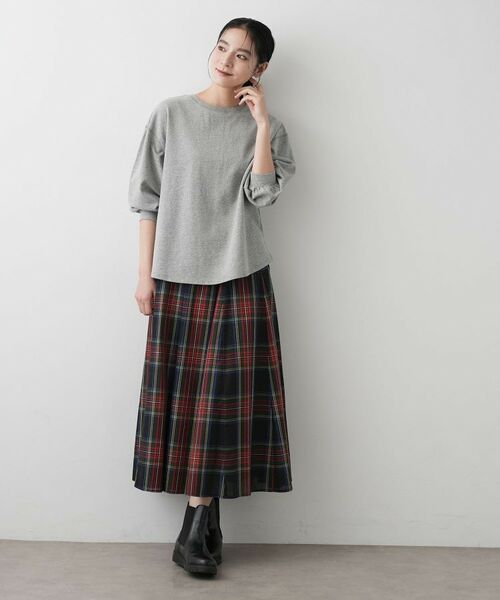 Dessin / デッサン カットソー | 【360度可愛い・洗える】バックヘンリーカットソー | 詳細7