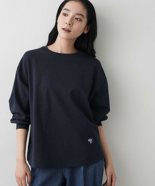 Dessin / デッサン カットソー | 【360度可愛い・洗える】バックヘンリーカットソー | 詳細9