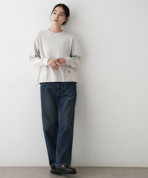 Dessin / デッサン カットソー | 【洗える】裾ドロスト付きカットソー | 詳細7