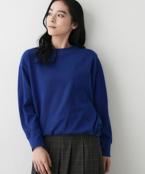 Dessin / デッサン カットソー | 【洗える】裾ドロスト付きカットソー | 詳細9