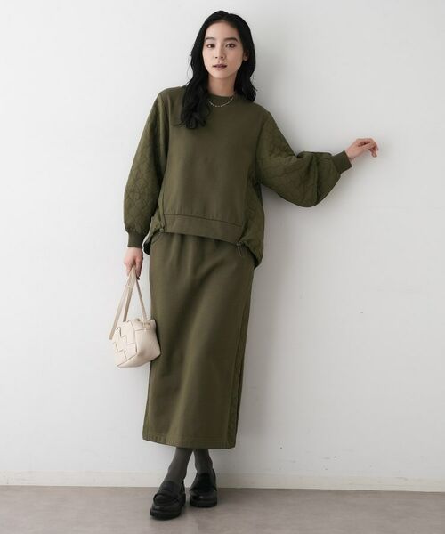 Dessin / デッサン カットソー | 【セットアップ可/洗える】裏毛キルトトップス | 詳細11