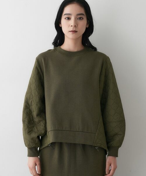 Dessin / デッサン カットソー | 【セットアップ可/洗える】裏毛キルトトップス | 詳細13