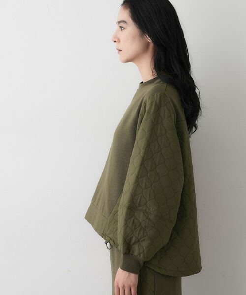 Dessin / デッサン カットソー | 【セットアップ可/洗える】裏毛キルトトップス | 詳細14