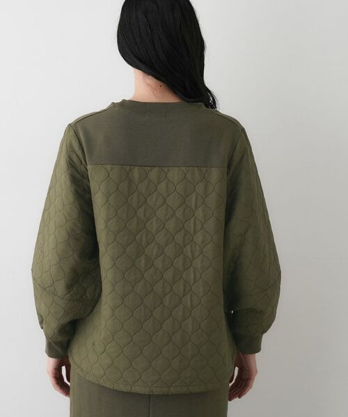 Dessin / デッサン カットソー | 【セットアップ可/洗える】裏毛キルトトップス | 詳細15