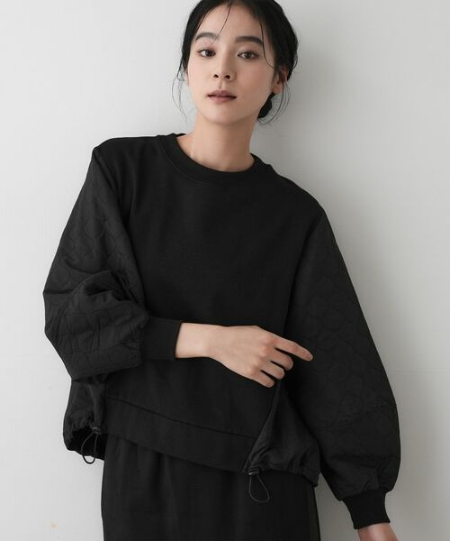 Dessin / デッサン カットソー | 【セットアップ可/洗える】裏毛キルトトップス | 詳細5