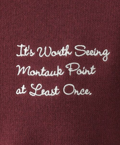 Dessin / デッサン ニット・セーター | 【洗える】メッセージ刺繍入りジャカードニット | 詳細12