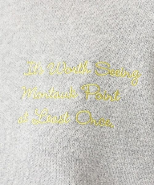 Dessin / デッサン ニット・セーター | 【洗える】メッセージ刺繍入りジャカードニット | 詳細4