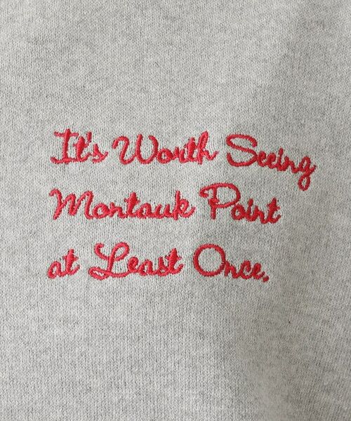 Dessin / デッサン ニット・セーター | 【洗える】メッセージ刺繍入りジャカードニット | 詳細8