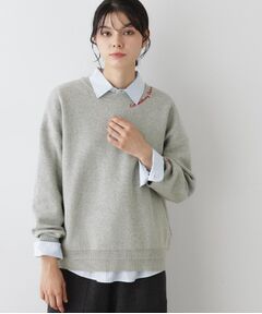 Dessin / デッサン ニット・セーター | 【洗える】刺繍入りジャカードニット