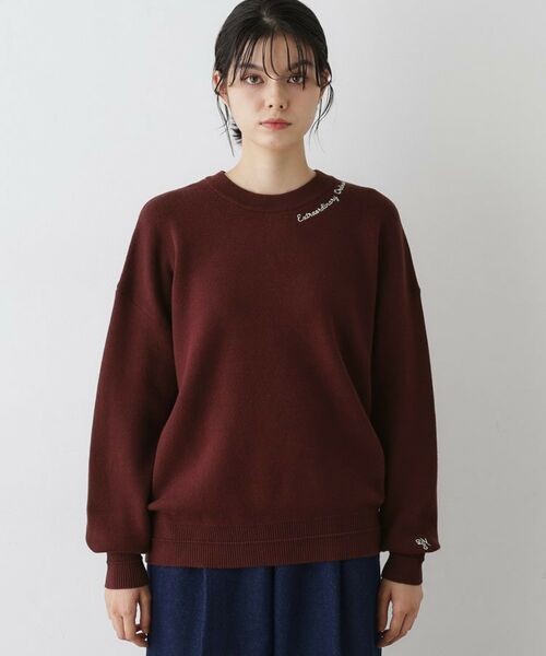 Dessin / デッサン ニット・セーター | 【洗える】刺繍入りジャカードニット | 詳細13