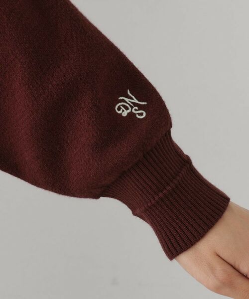 Dessin / デッサン ニット・セーター | 【洗える】刺繍入りジャカードニット | 詳細19