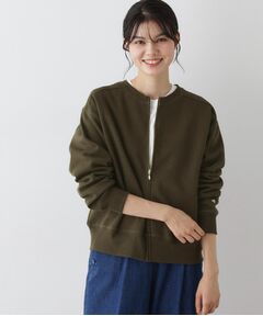 Dessin / デッサン カーディガン・ボレロ | 【洗える】フロントジップカーディガン