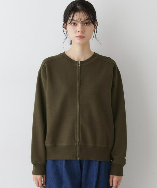 Dessin / デッサン カーディガン・ボレロ | 【洗える】フロントジップカーディガン | 詳細13