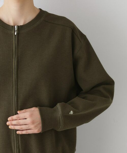 Dessin / デッサン カーディガン・ボレロ | 【洗える】フロントジップカーディガン | 詳細17