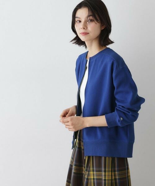 Dessin / デッサン カーディガン・ボレロ | 【洗える】フロントジップカーディガン | 詳細5