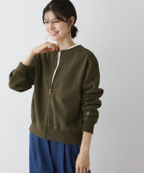 Dessin / デッサン カーディガン・ボレロ | 【洗える】フロントジップカーディガン | 詳細9